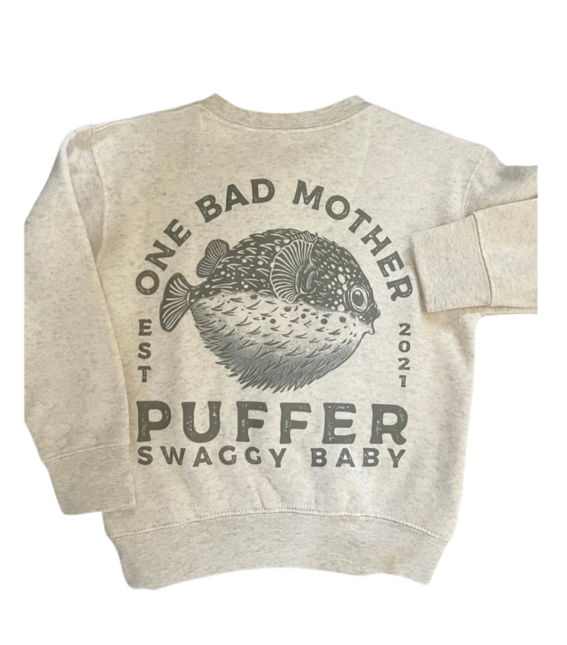 Puffer Adult Crew Neck Sweatshirt
