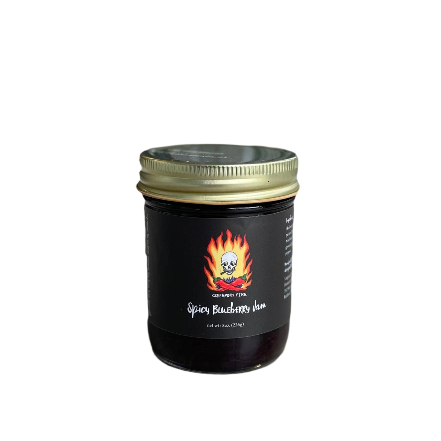 Greenport Fire Spicy Blueberry Jam image 0