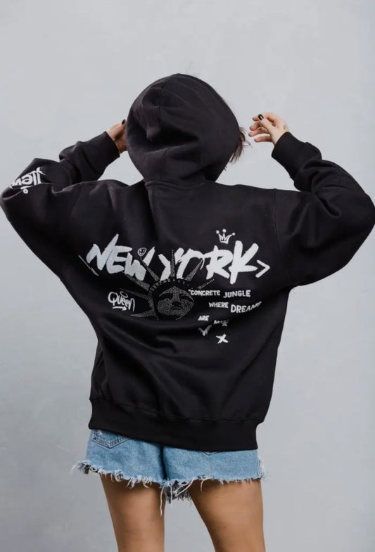 New York Lady Hoodie